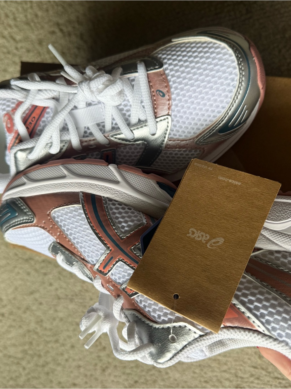 ASICS Woman’s Gel 1130 'Silver Umeboshi' - Picture 3 of 3
